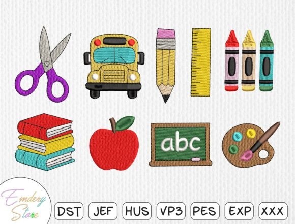 Back to School Embroidery Set Review