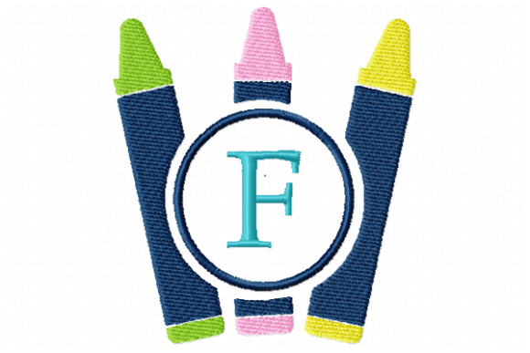Crayons Frame Monogram F: A Designer’s Review