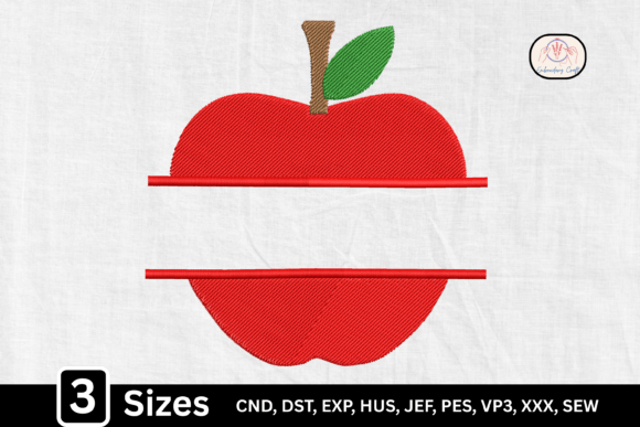Red Apple Teacher Monogram: A Holiday Design Review