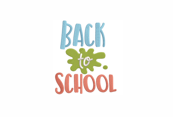 Review: Back to School Machine Embroidery Design