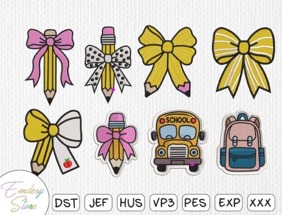 Review: Back to School Patch Embroidery Bundle