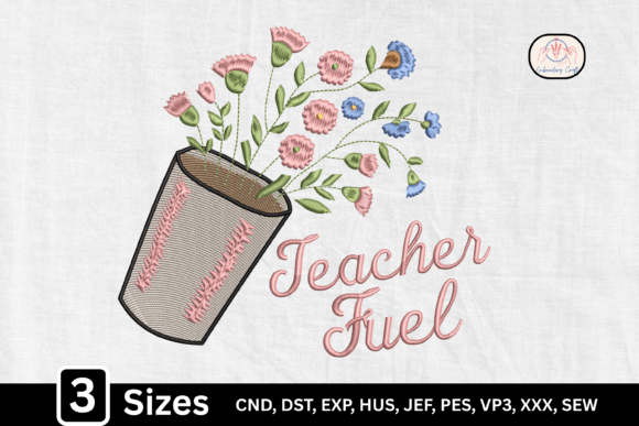 Review: Floral Coffee Cup Teacher Fuel Design