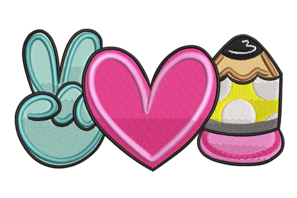 Reviewing Peace Love Pencil for Boutique Sweatshirts