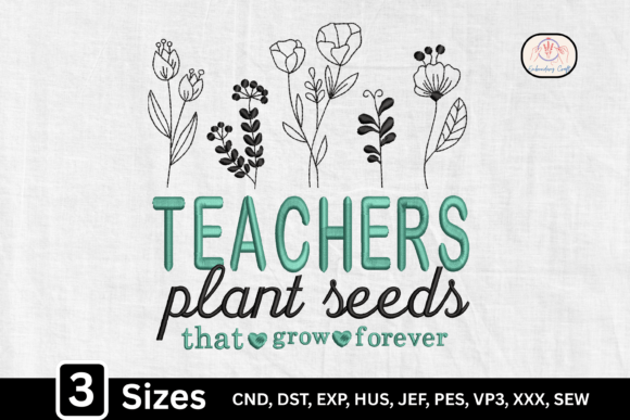 Reviewing Teachers Plant Seeds Wildflower for Holiday Sales